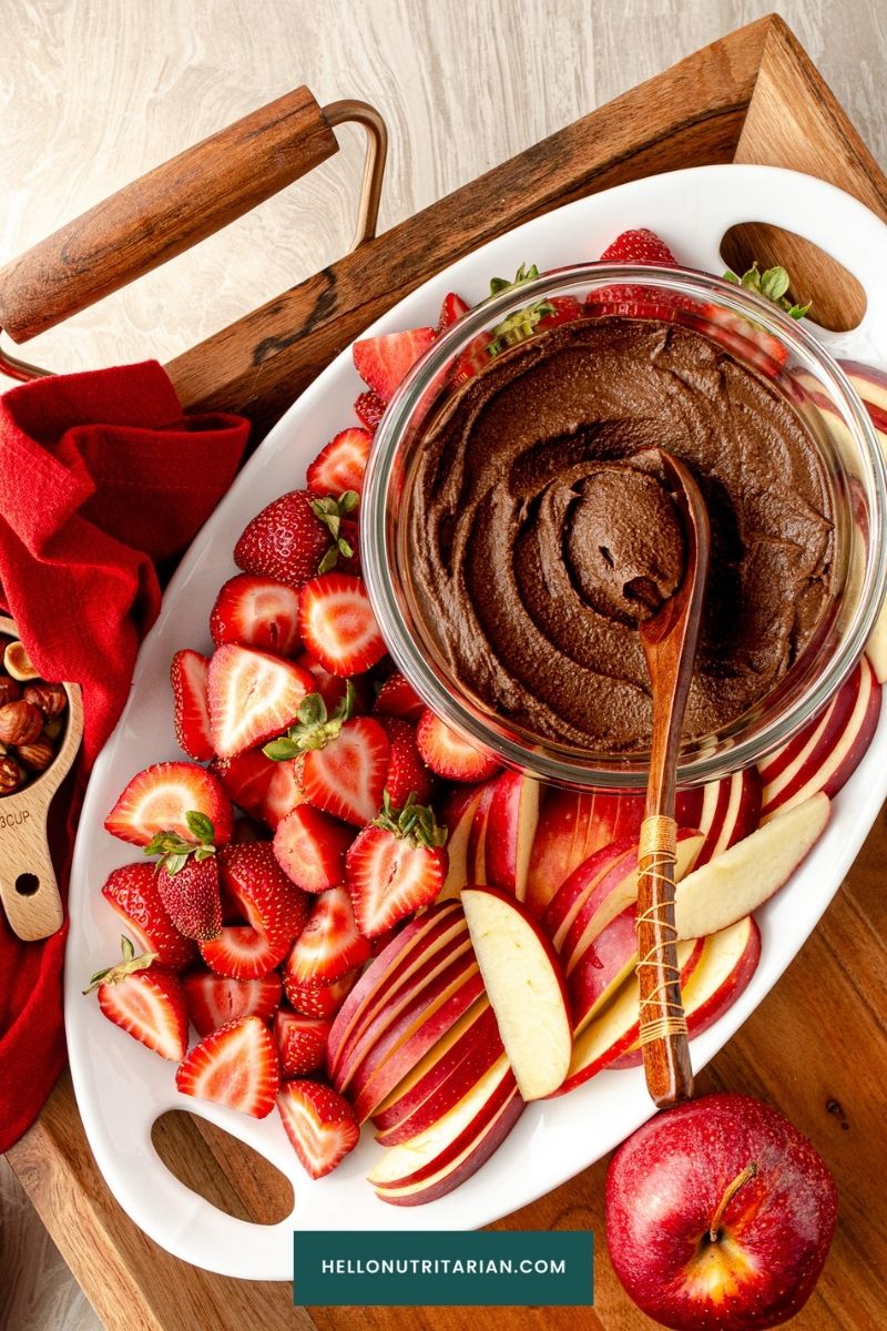 Dr Joel Furhman eat to live diet dessert recipes nutritarian whole food plant based Healthy Vegan Chocolate Dessert Hummus