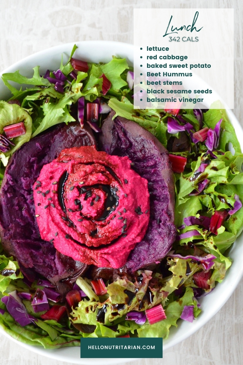 Aggressive weight Loss nutritarian eat to live lunch idea low calorie healthy oil free vegan starch solution